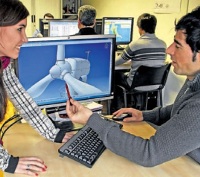 Vitoria wind turbine